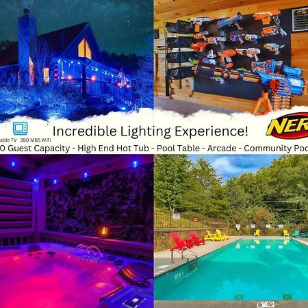 Ryes And Shine Bootlegger'S Cabin! Hot Tub* Pool* Arcade* Billiards *Ev * Pet Friendly เซอเวียร์วีล ภายนอก รูปภาพ