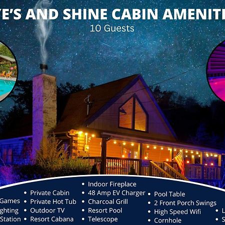 Ryes And Shine Bootlegger'S Cabin! Hot Tub* Pool* Arcade* Billiards *Ev * Pet Friendly เซอเวียร์วีล ภายนอก รูปภาพ