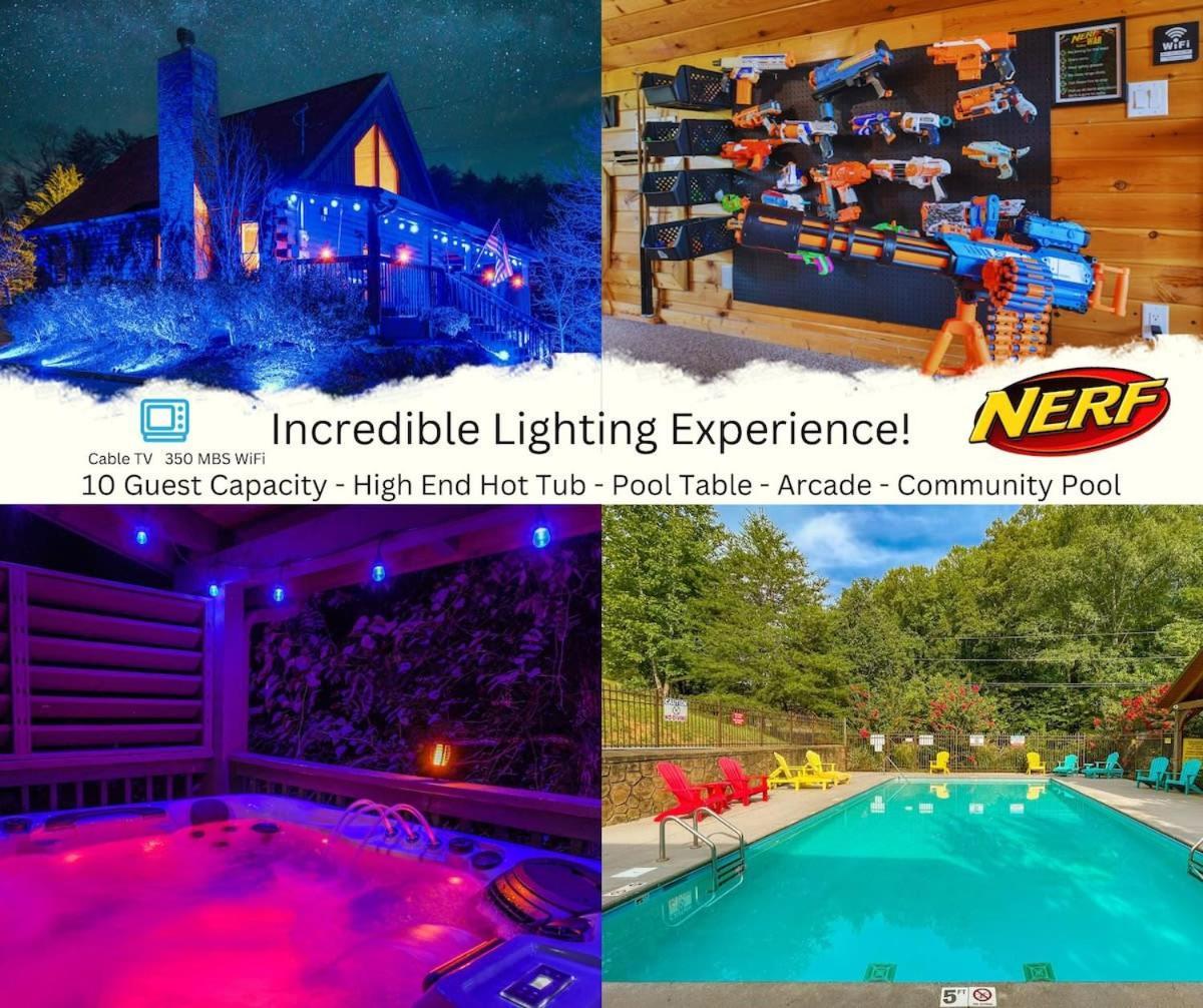 Ryes And Shine Bootlegger'S Cabin! Hot Tub* Pool* Arcade* Billiards *Ev * Pet Friendly เซอเวียร์วีล ภายนอก รูปภาพ