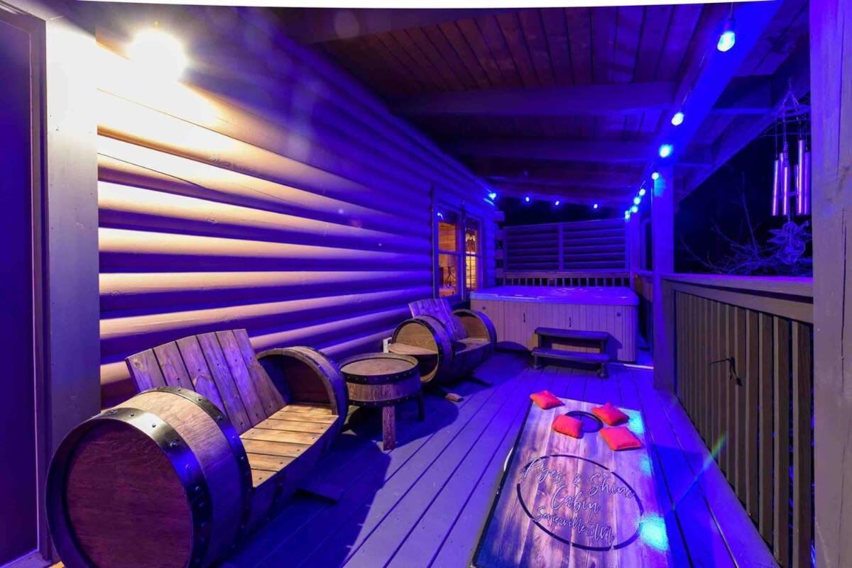 Ryes And Shine Bootlegger'S Cabin! Hot Tub* Pool* Arcade* Billiards *Ev * Pet Friendly เซอเวียร์วีล ภายนอก รูปภาพ